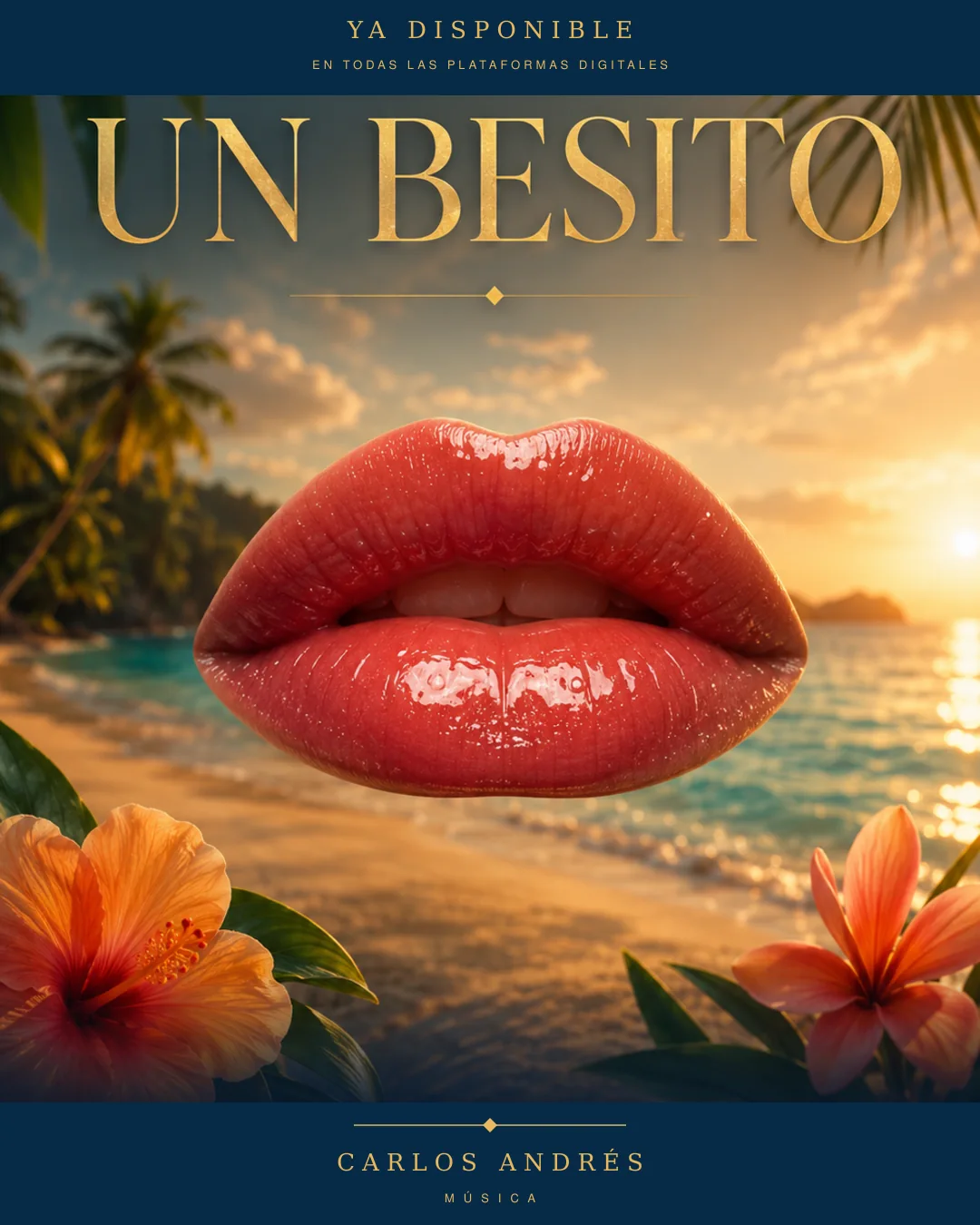 Arte promocional Un Besito